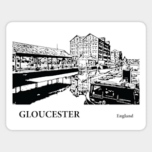 Gloucester England Magnet